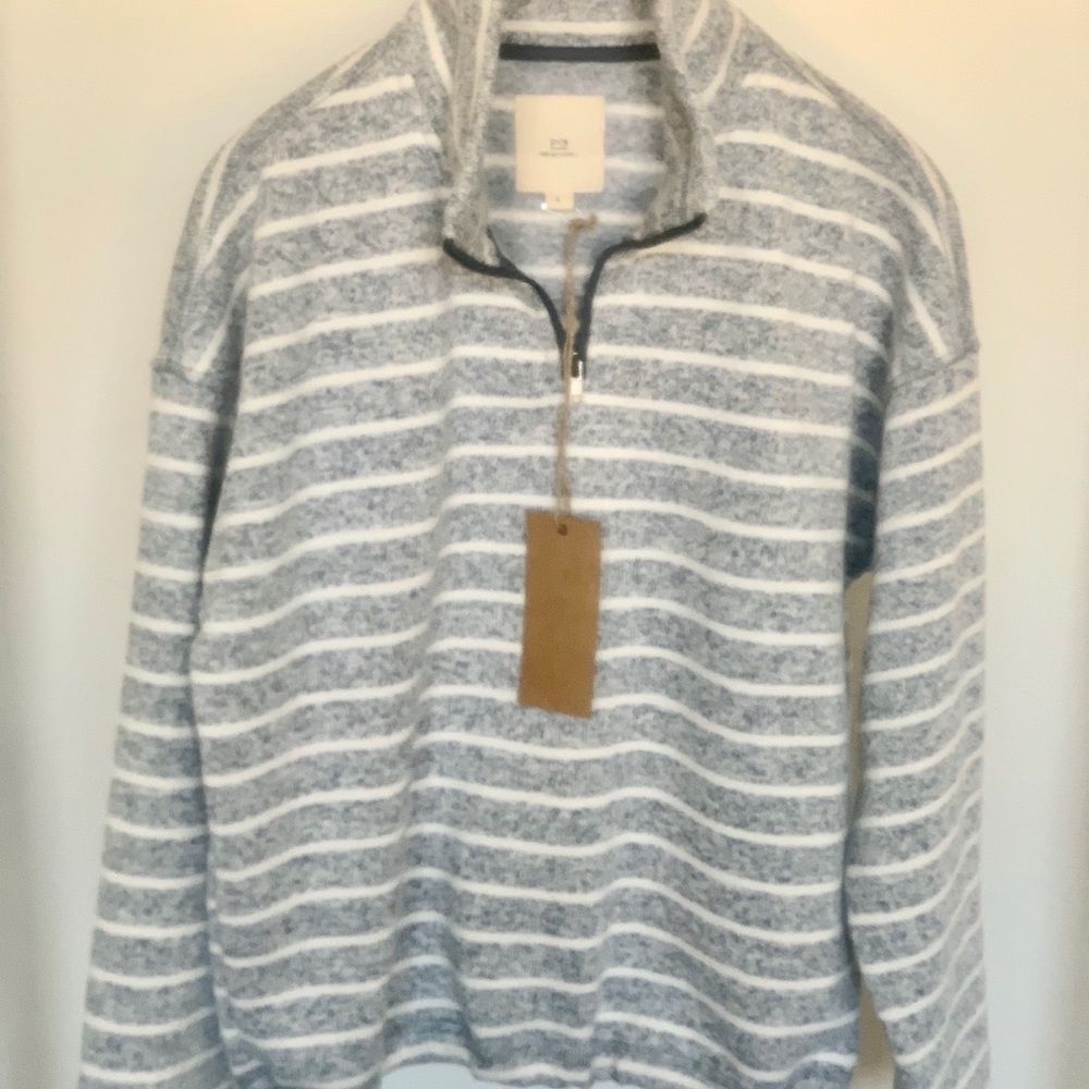 New Thread & Supply Striped Pullover